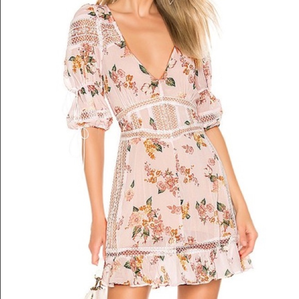 For Love and Lemons Isadora Mini Dress